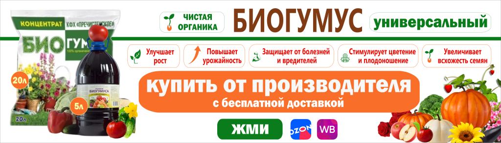 Биогумус – чем он отличается от других удобрений?